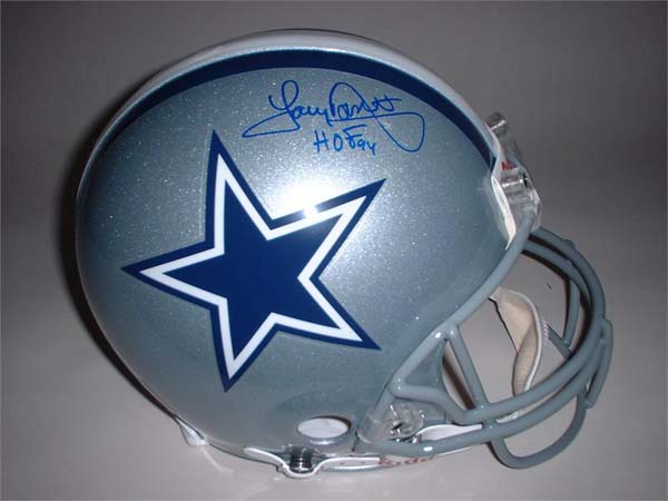 Tony Dorsett Autographed Dallas Cowboys Riddell Full Size Authentic Helmet with "HOF 94" Inscription