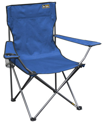 Quik Chair Adult Bronze Chair Blue