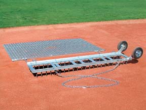 Diamond Digger and Drag Mat Field Groomer Combo