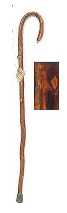 42" Hickory Steam-Bent Gentleman's Cane