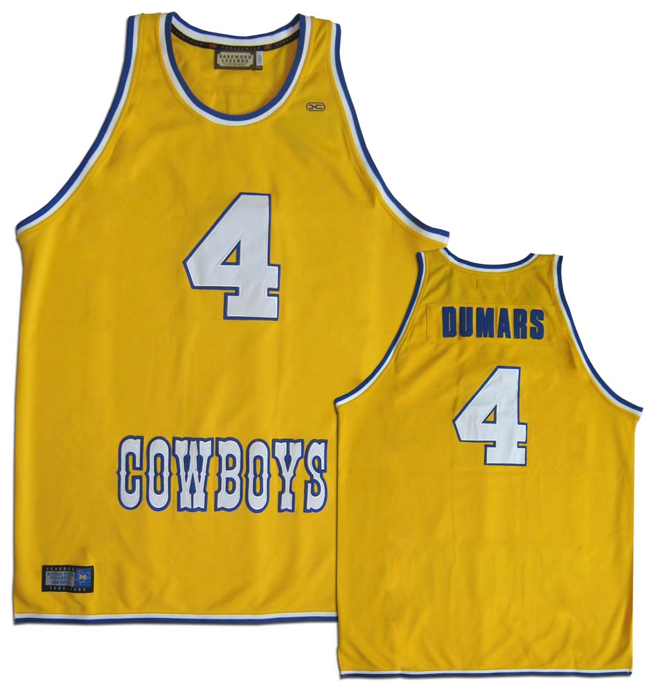 Joe Dumars McNeese State Cowboys Hardwood Legends Throwback Basketball Jersey 