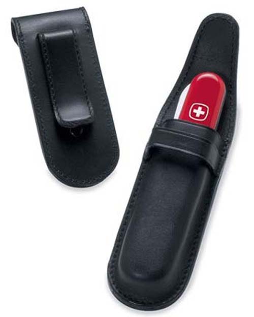 Luxury Leather Pouch for Full Size Swiss Army Knives&#153; from Wenger&#174;