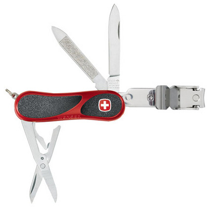 Wenger Pocket Knife, EvoGrip Swiss Clipper Swiss Army
