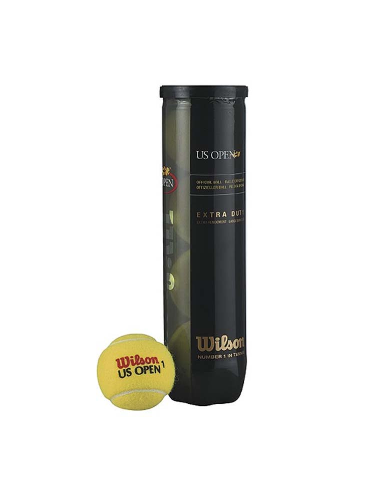 Wilson U.S. Open "Extra Duty" Tennis Balls - (1 Dozen Cans)