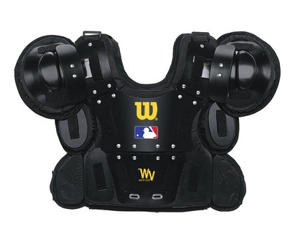 12" Professional Gold Chest Protector from Wilson