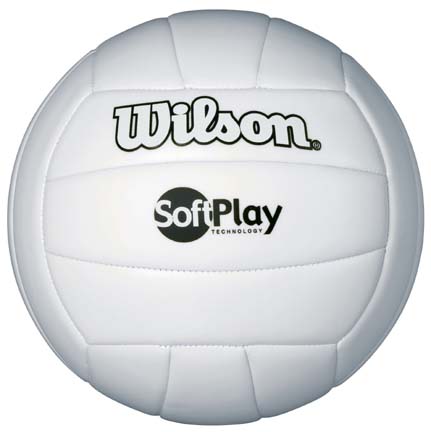 Wilson Soft Play Volleyball (White)