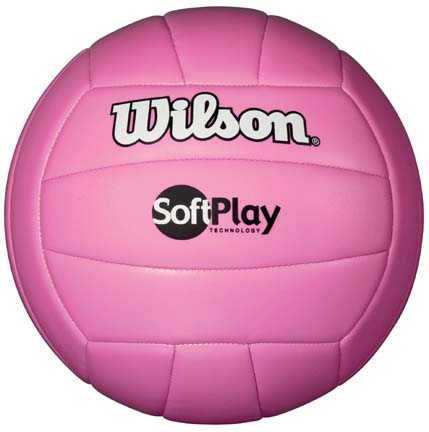 Wilson Soft Play Volleyball (Pink)