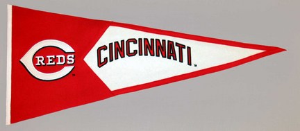 Cincinnati Reds MLB Classic Collection Pennant from Winning Streak Sports