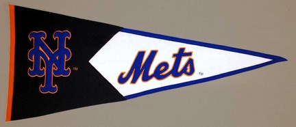 New York Mets MLB Classic Collection Pennant from Winning Streak Sports