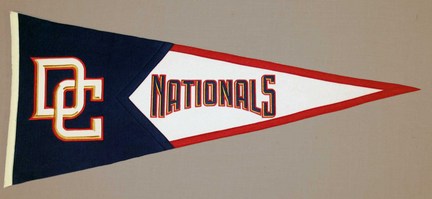 Washington Nationals 17.5" x 40.5" MLB Classic Pennant from Winning Streak Sports