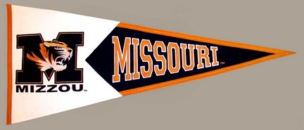 Missouri Tigers "Mascot" NCAA Classic Collection Pennant from Winning Streak Sports