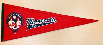 Minnesota Twins 13" x 32" MLB Cooperstown Collection Pennant from Winning Streak Sports