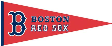 Boston Red Sox MLB Traditions Collection Pennant from Winning Streak Sports