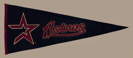 Houston Astros MLB Traditions Collection Pennant from Winning Streak Sports