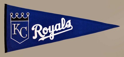 Kansas City Royals MLB Traditions Collection Pennant from Winning Streak Sports