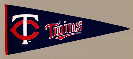 Minnesota Twins MLB Traditions Collection Pennant from Winning Streak Sports