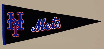 New York Mets MLB Traditions Collection Pennant from Winning Streak Sports