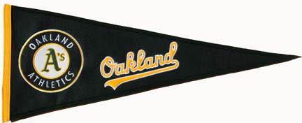 Oakland Athletics MLB Traditions Collection Pennant from Winning Streak Sports