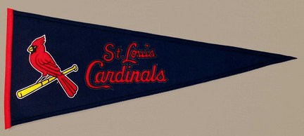 St. Louis Cardinals MLB Traditions Collection Pennant from Winning Streak Sports