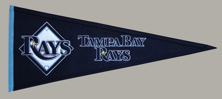 Tampa Bay Rays MLB Traditions Collection Pennant from Winning Streak Sports