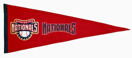 Washington Nationals 13" x 32" MLB Traditions Pennant from Winning Streak Sports