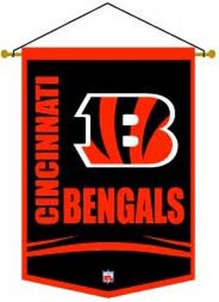 Cincinnati Bengals NFL Traditions Collection Banner from Winning Streak Sports