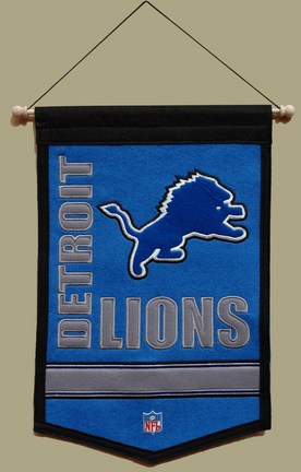 Detroit Lions NFL Traditions Collection Banner from Winning Streak Sports