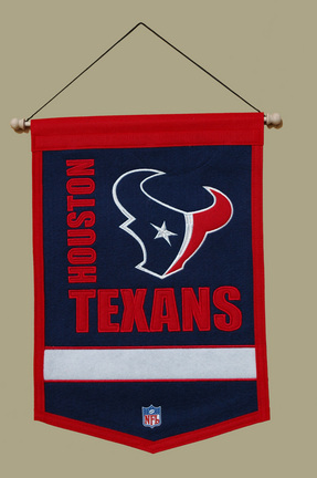 Houston Texans NFL Traditions Collection Banner from Winning Streak Sports