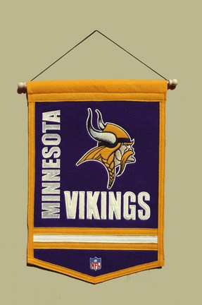 Minnesota Vikings NFL Traditions Collection Pennant from Winning Streak Sports
