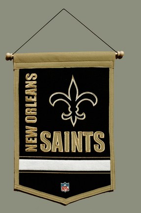 New Orleans Saints NFL Traditions Collection Pennant from Winning Streak Sports