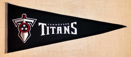 Tennessee Titans NFL Throwback Collection Pennant from Winning Streak Sports