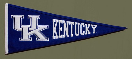 Kentucky Wildcats NCAA Traditions Collection Pennant from Winning Streak Sports