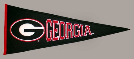 Georgia Bulldogs NCAA Traditions Collection Pennant from Winning Streak Sports