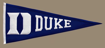 Duke Blue Devils NCAA Traditions Collection Pennant from Winning Streak Sports