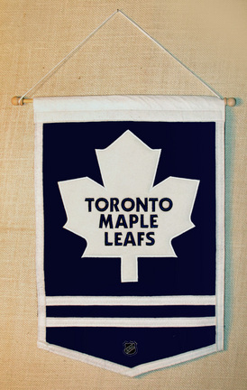 Toronto Maple Leafs 12" x 18" NHL Traditions Banner from Winning Streak Sports
