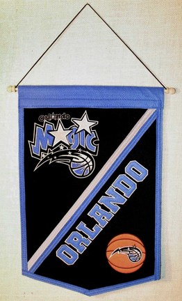 Orlando Magic 12" x 18" NBA Traditions Banner from Winning Streak Sports