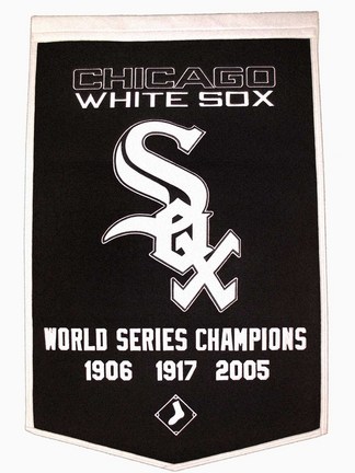 Chicago White Sox 24" x 36" MLB Dynasty Banner from Winning Streak Sports