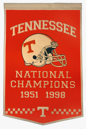 Tennessee Volunteers 24" x 36" NCAA Football Dynasty Banner from Winning Streak Sports