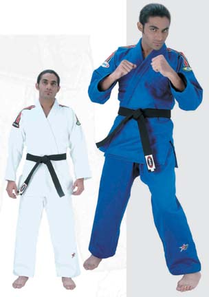 White Pro-Shima Jujitsu Uniform (Size 3) from Starpak