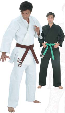 Black Student Karate Uniform (Size 2) from Starpak