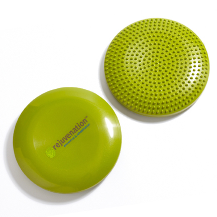 DynaDisc&reg; Jr. Mini Balance Disc/ Cushion - 7" (Pair) - Green