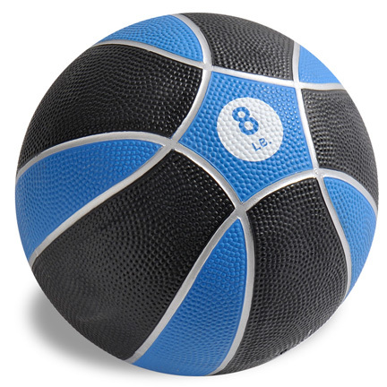 8 lbs. ExBall TL Medicine Ball