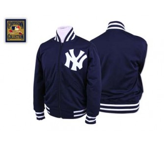 1988 New York Yankees Authentic MLB Batting Practice Jacket Tailored Fit from Mitchell and Ness OnlineSports