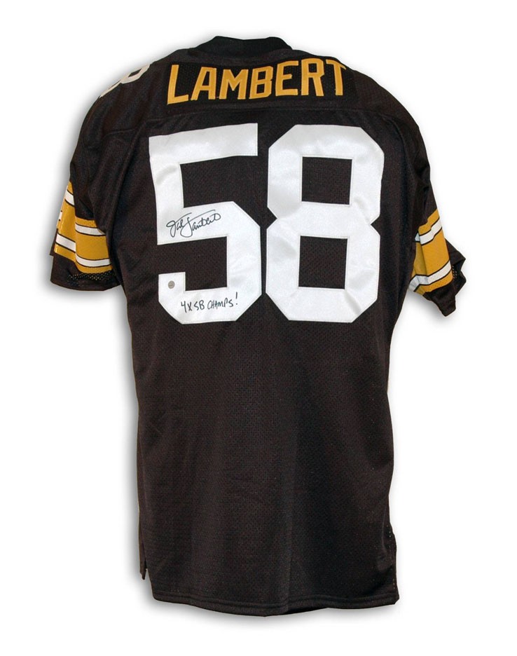 Jack Lambert Pittsburgh Steelers Throwback NFL Football Jersey