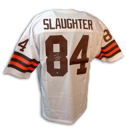 webster slaughter browns jersey