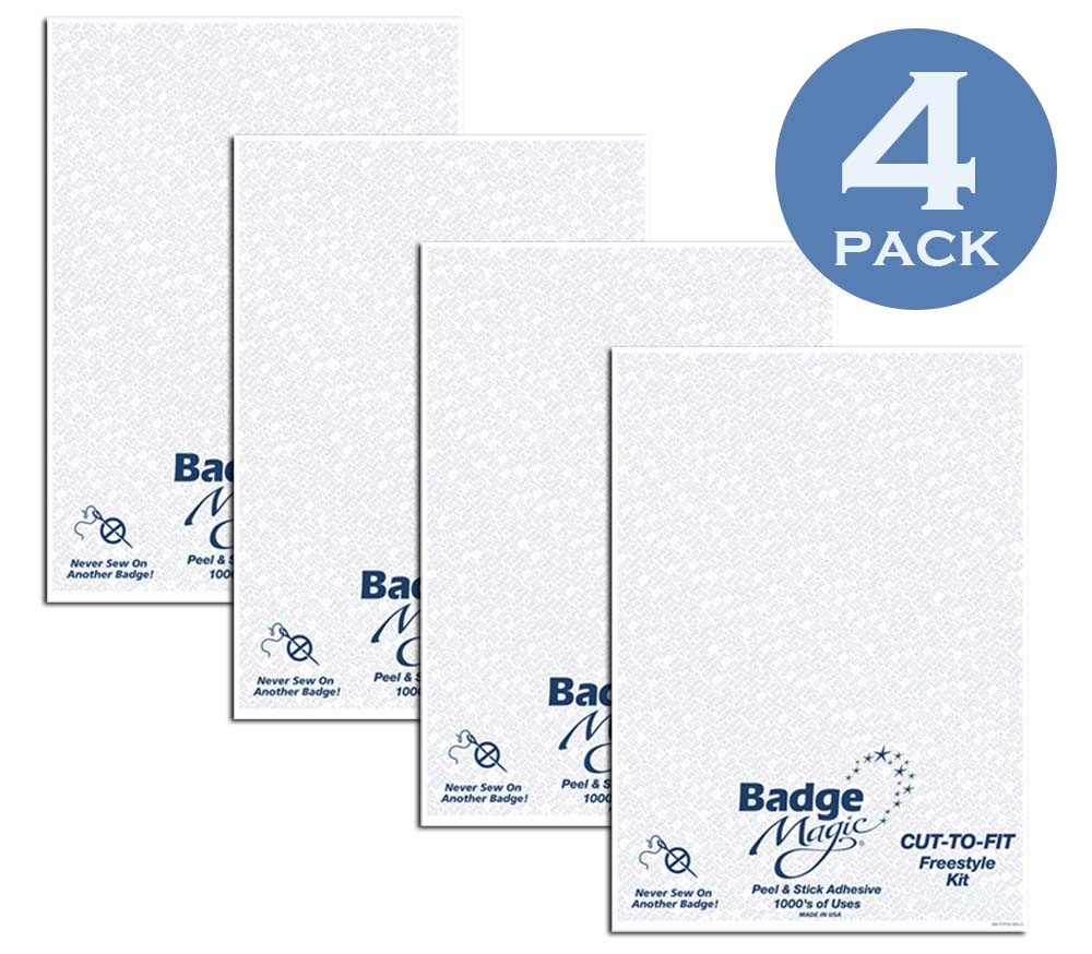Badge Magic Adhesive Kit CuttoFit / Freestyle / Peel & Stick (Pack of