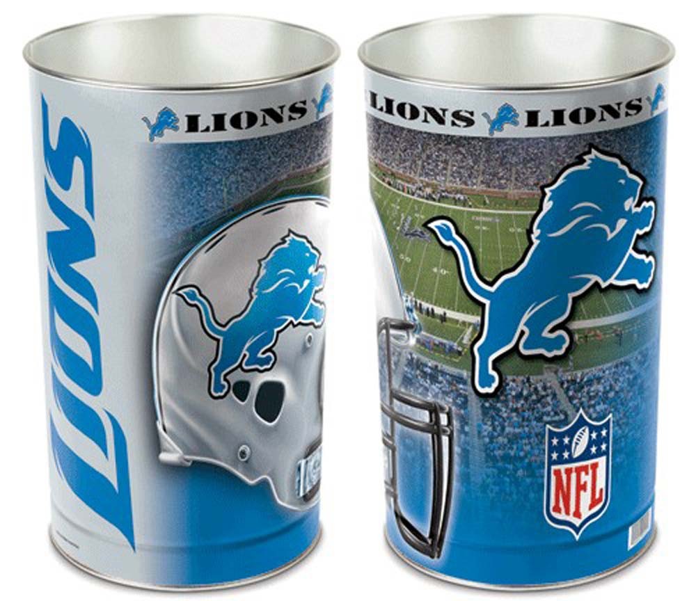 Detroit Lions 15" Waste Basket