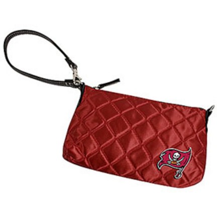 Tampa Bay Buccaneers Quilted Wristlet Purse - OnlineSports.com