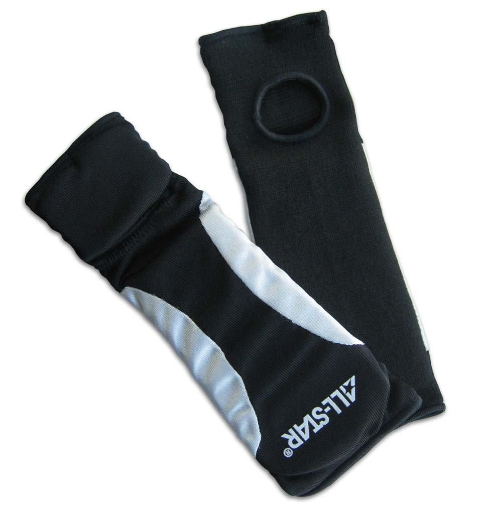 AllStar Black Youth Football Forearm Guards (1 pair