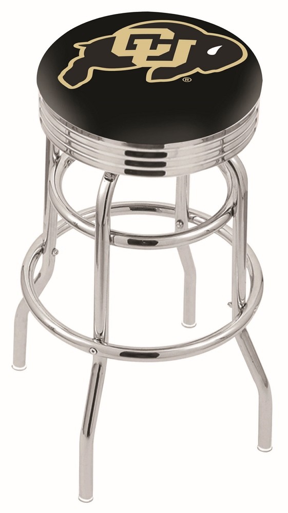 Colorado Buffaloes (L7C3C) 25" Tall Logo Bar Stool by Holland Bar Stool
